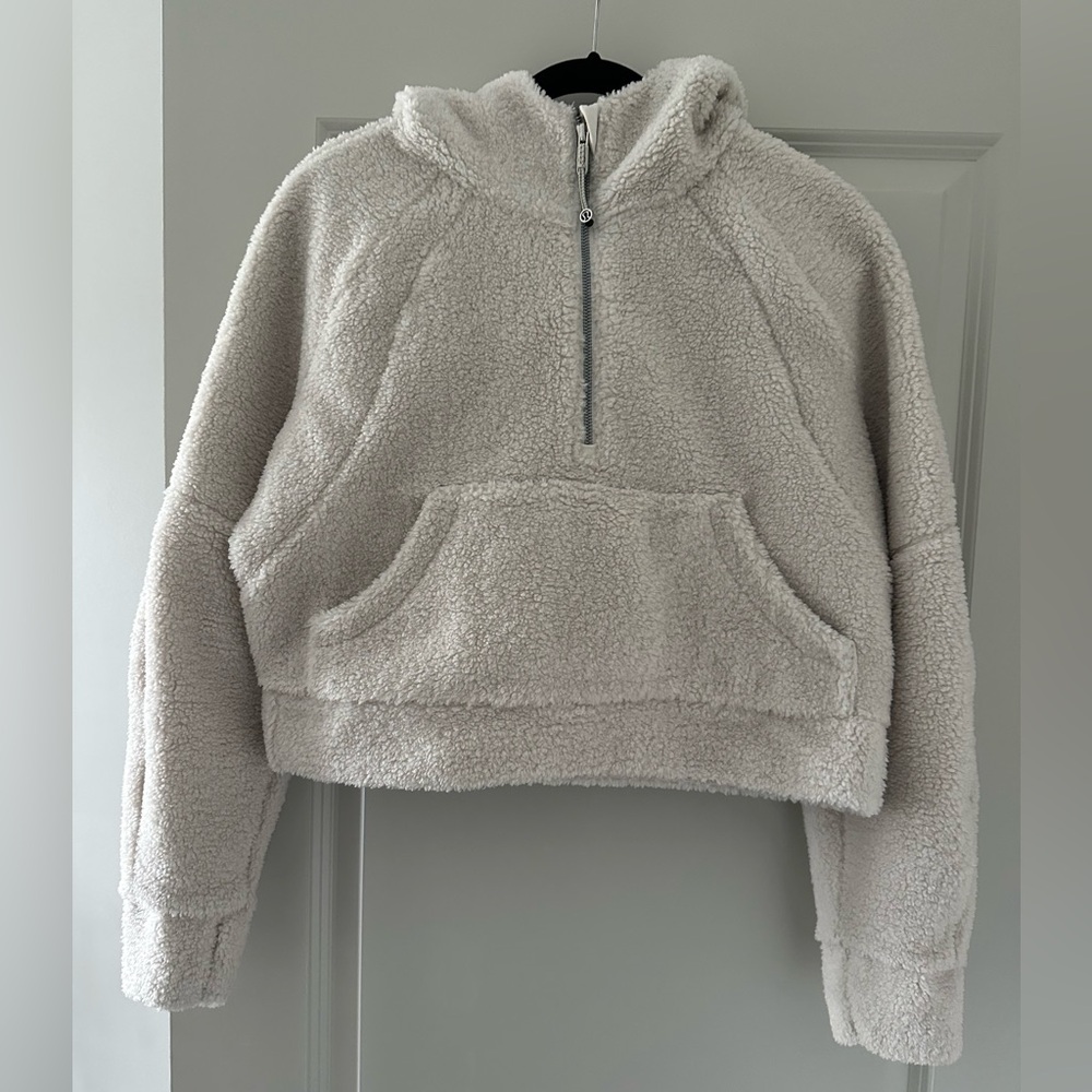 Lululemon Scuba Oversized Half-Zip Fleece Hoodie